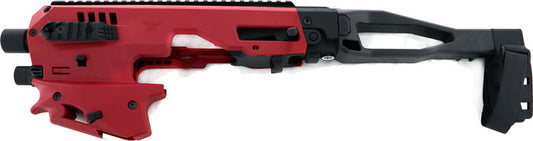 Caa Mck Micro Conversion Kit - Gen 2 Glock 9-40 W-brace Red