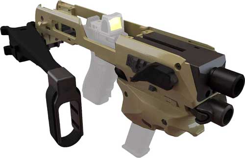 Caa Mck Micro Conversn Kit Gen - 3 For Glock 9-40 W-brace Tan