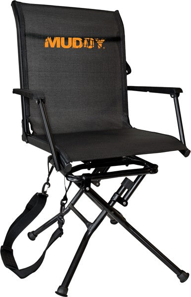 Muddy Swivel-ease Folding - Ground Seat W-flex Tek Seat