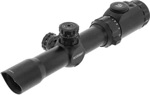 Utg Scope 1-8x28 30mm Mrc-ie - Bg4 Reticle W-accu-sync Rings 1