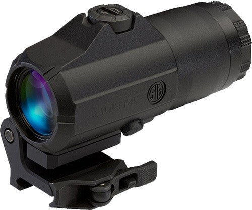 Sig Optics Juliet 4 Magnifier - 4x24 Powercam Qr Mount Black 1