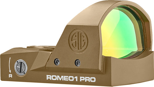 Sig Optics Reflex Sight Romeo1 - Pro 6moa 1x30 Steel Shroud Fde 1