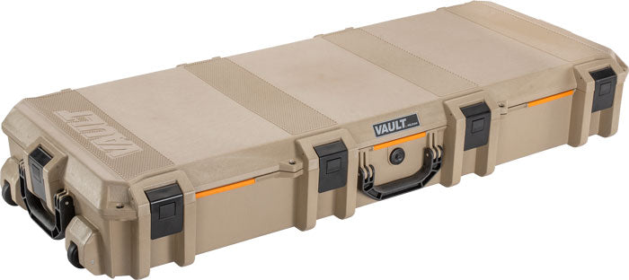 Pelican Vault Tactical Rifle - Case W- Wheels-foam 44" Tan 1