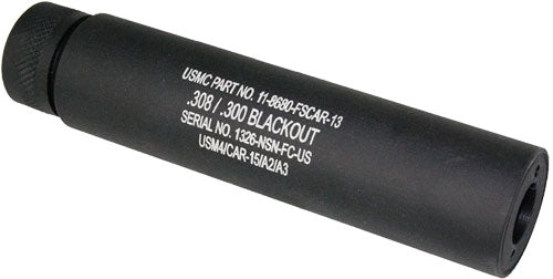 Guntec Ar10 Slip Over Fake - Suppressor Black 1