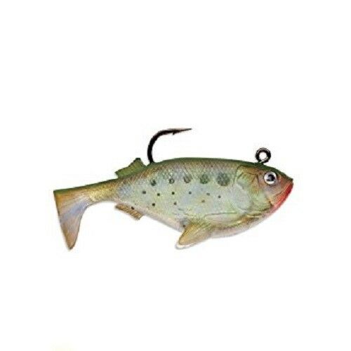 bunker fish lure Storm WildEye Live P'Nut Bunker Bait, 3-1/2-Inch