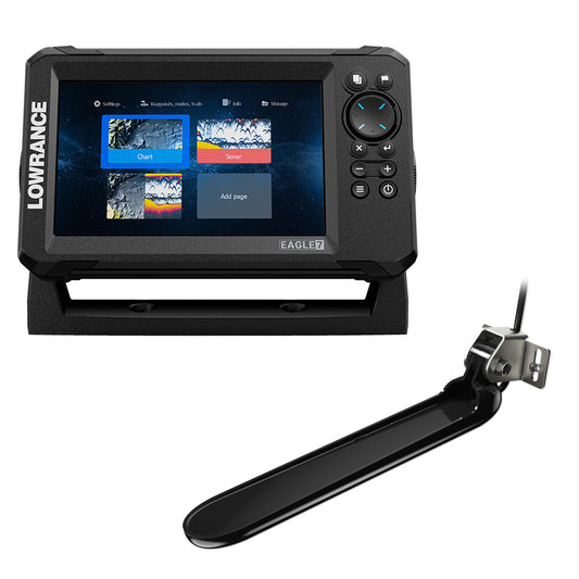 Lowrance Eagle 7 w/TripleShot Transducer  Discover OnBoard Chart [000-16228-001]