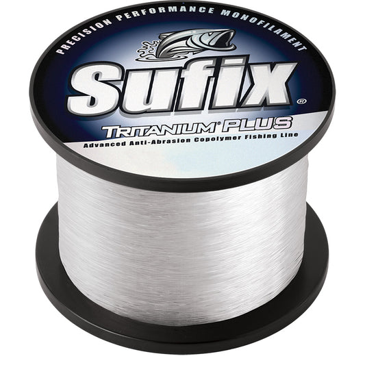 Sufix Tritanum Plus - 12lb - Clear - 4950 yds [696-212]