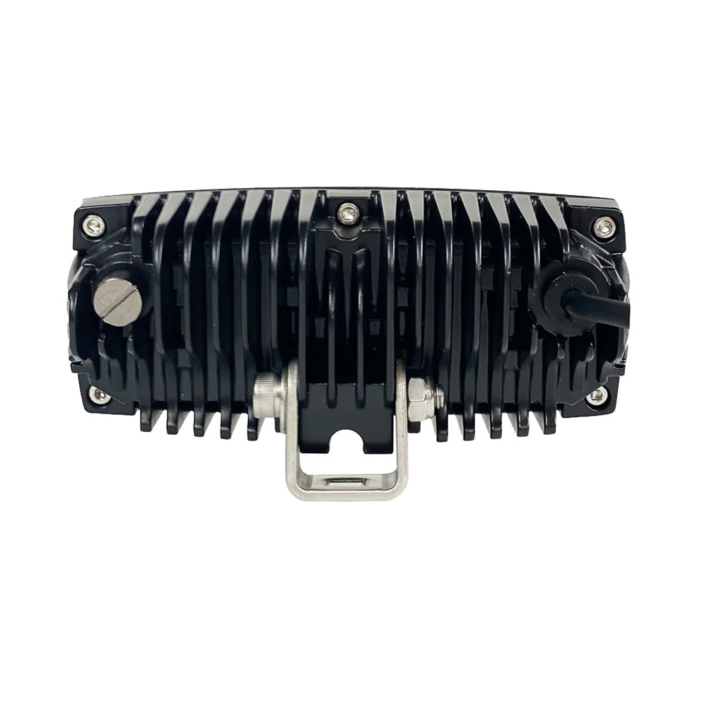 Black Oak 4" Marine Spreader Light Flood Scene LED Pro Series 3.0 - Black [4BMS-S] 3