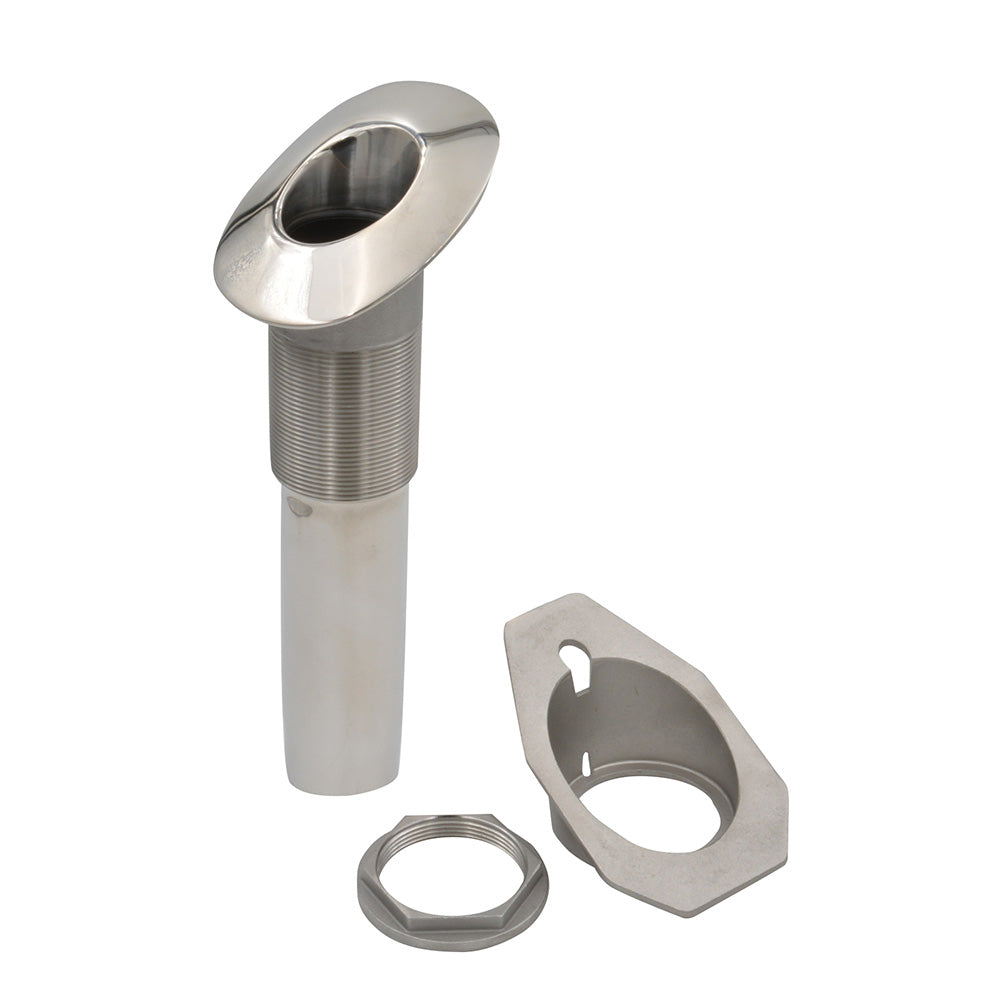 C.E. Smith Screwless Flush Mount Rod Holder - 30 Degree - Black Liner - No Logo [53678] 1