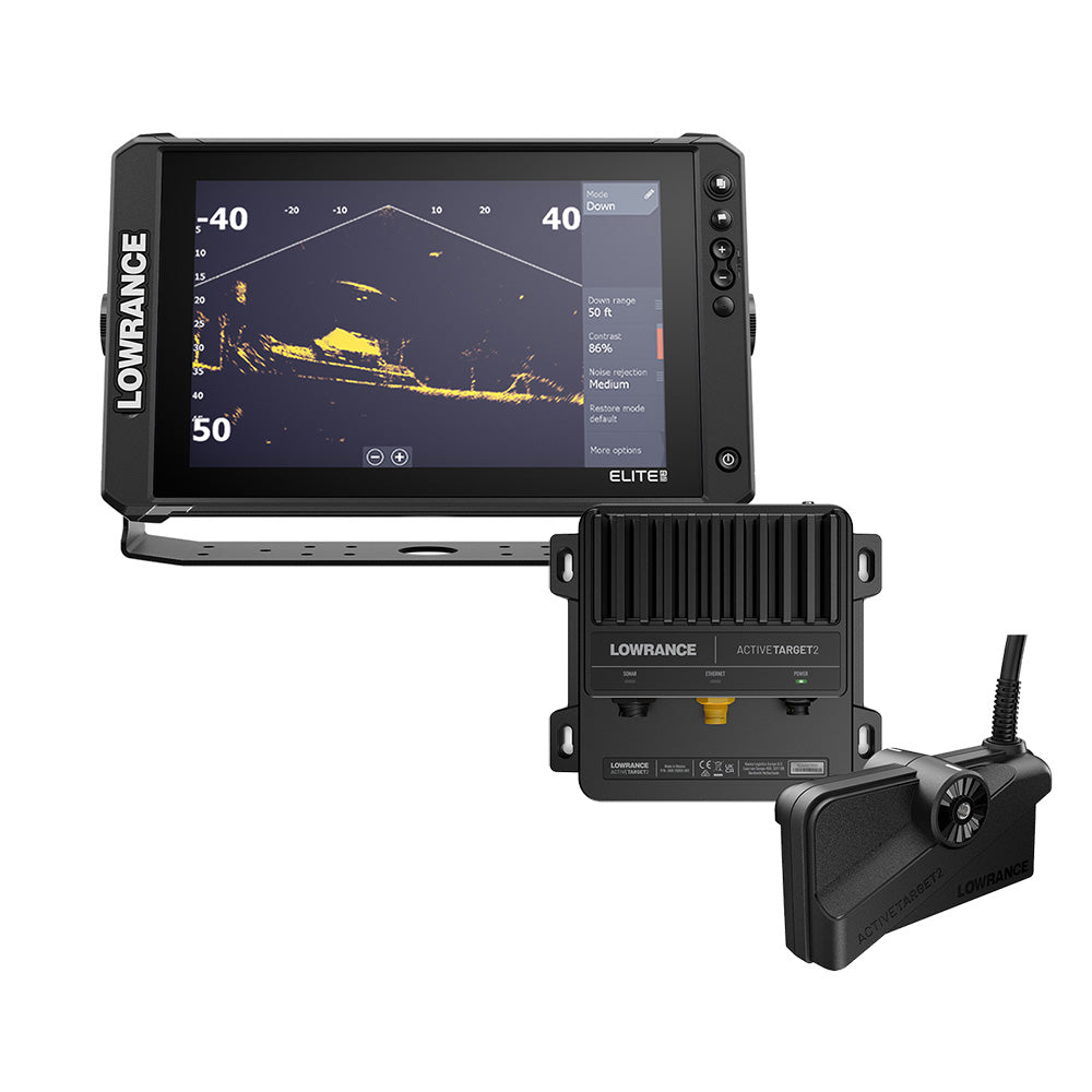 Lowrance Elite FS 12 - No Transducer  ActiveTarget 2 Bundle [000-16498-001] 1