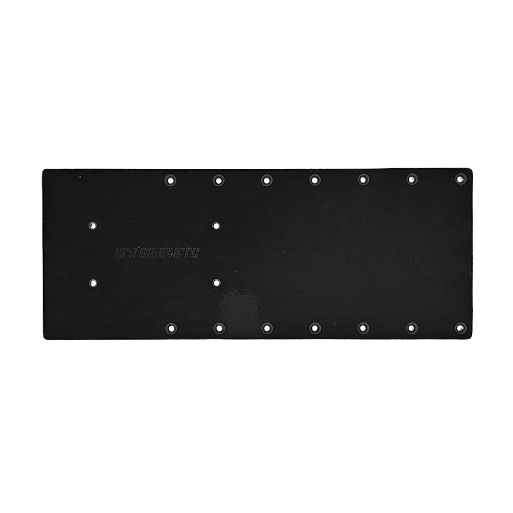 Sea Brackets 18" Straight Trolling Motor Plate f/Garmin Kraken - Black [SEA2302-BLK] 1