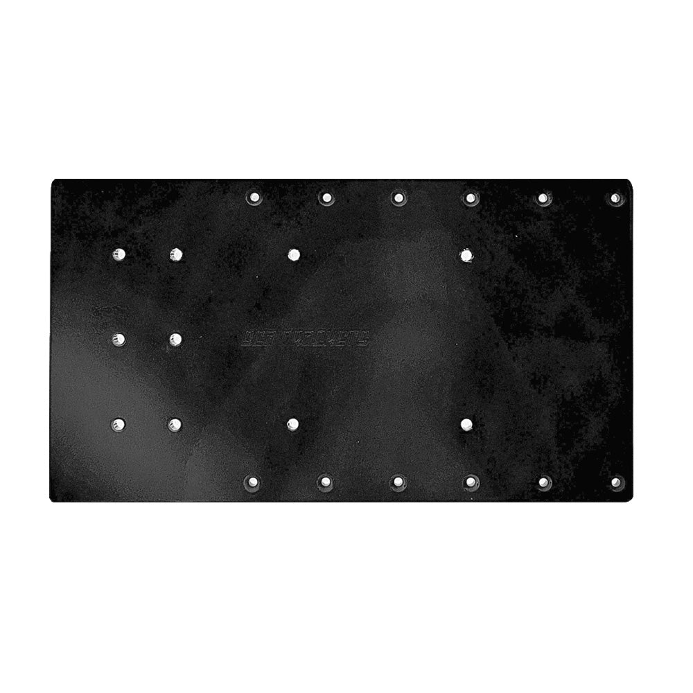 Sea Brackets 18" Straight Trolling Motor Plate f/Minn Kota Quest - Black [SEA2320-BLK] 1