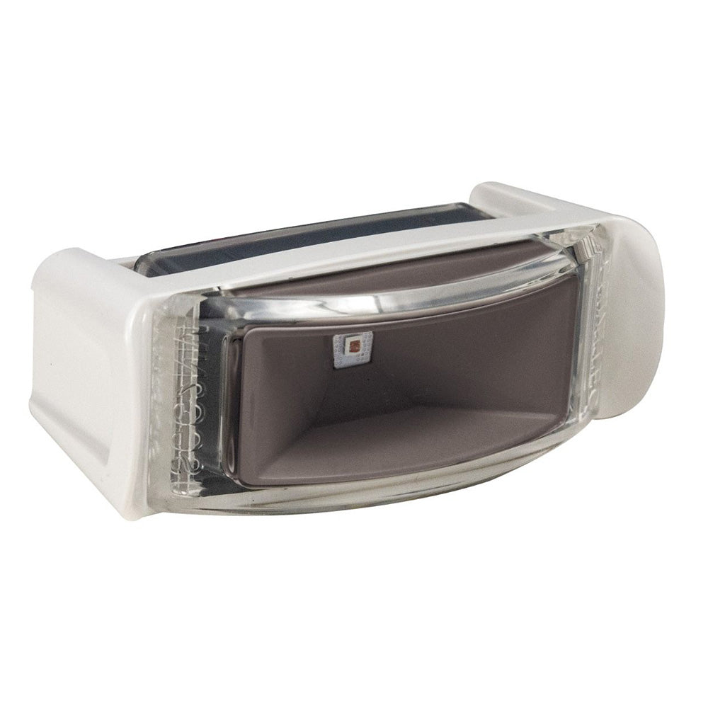 Lumitec Contour Inset Navigation Light - Starboard Green - White Housing [101837] 1