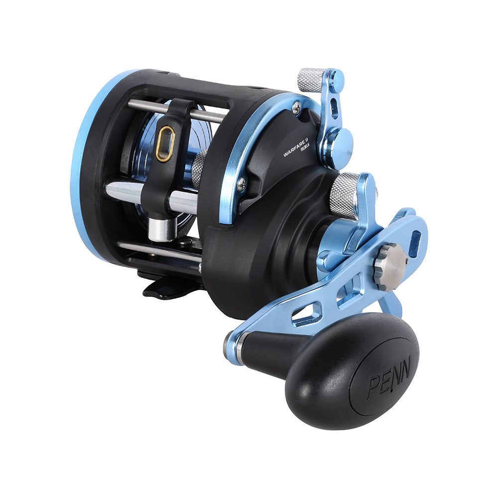 PENN WARII15LWLH Warfare II Level Wind 15 Left Hand Conventional Reel [1639218] 1