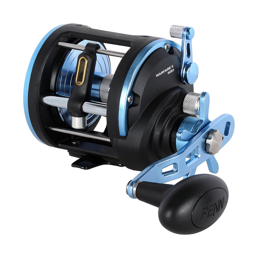 PENN WARII30LWLH Warfare II Level Wind 30 Left Hand Conventional Reel [1639705] 1