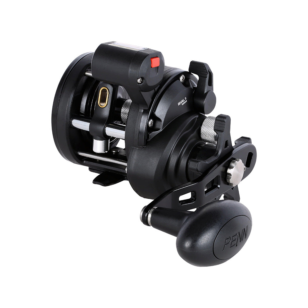 PENN RVLII15LWLHLC Rival II 15 Level Wind Left Hand Conventional Reel w/Line Counter [1639710] 1