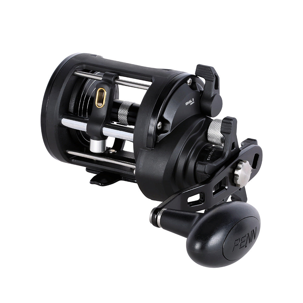 PENN RVLII20LWLH Rival II 20 Level Wind Left Hand Conventional Reel [1639711] 1