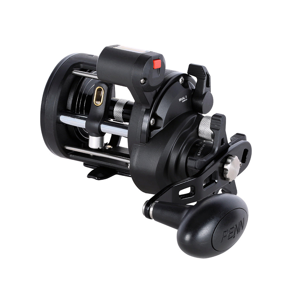 PENN RVLII20LWLCLH Rival II 20 Level Wind Left Hand Conventional Reel w/Line Counter [1639712] 1