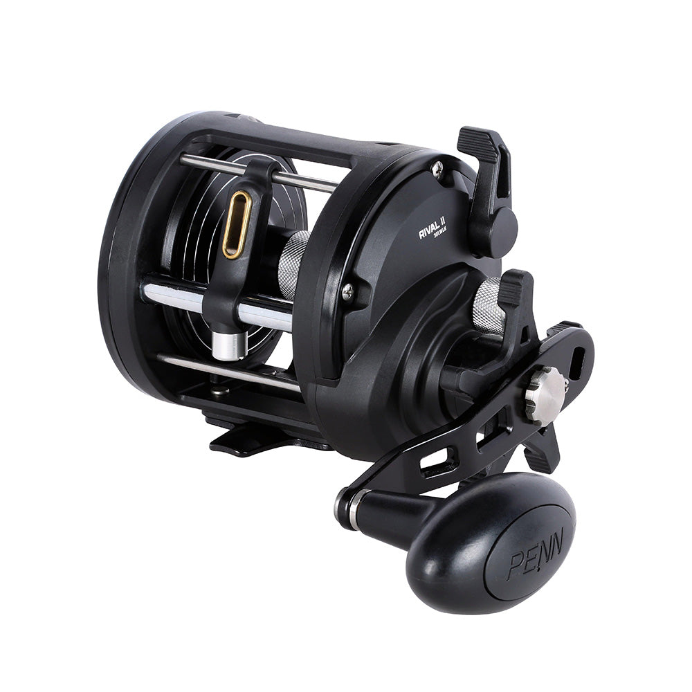 PENN RVLII30LWLH Rival II 30 Level Wind Left Hand Conventional Reel [1639714] 1