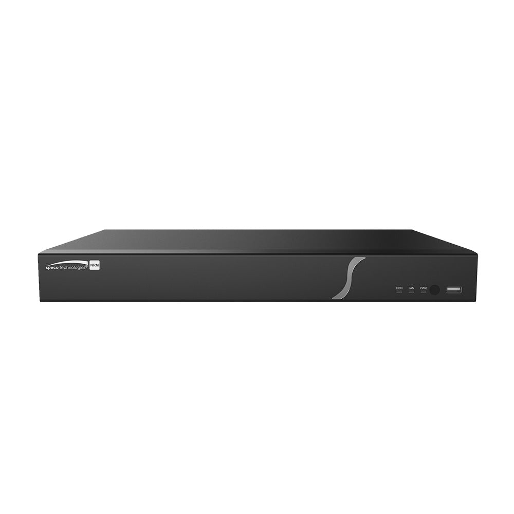 Speco 4-Channel 4K H.265 NVR w/POE  1 SATA - NDAA - 2TB [N4NRM2TB] 1