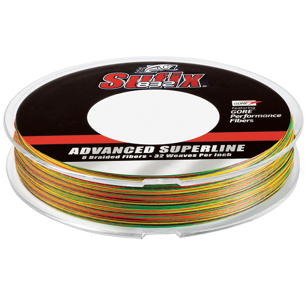 Sufix 832 Braid - 80lb - Fire Tiger - 300 yds [660-180FT] 1