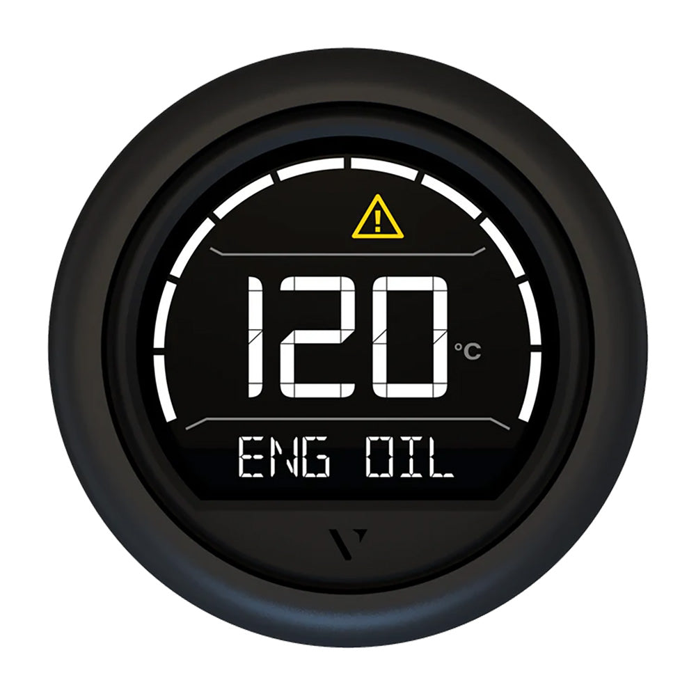 Veratron VL Digital 52 w/Round Black Bezel [B00205702] 1