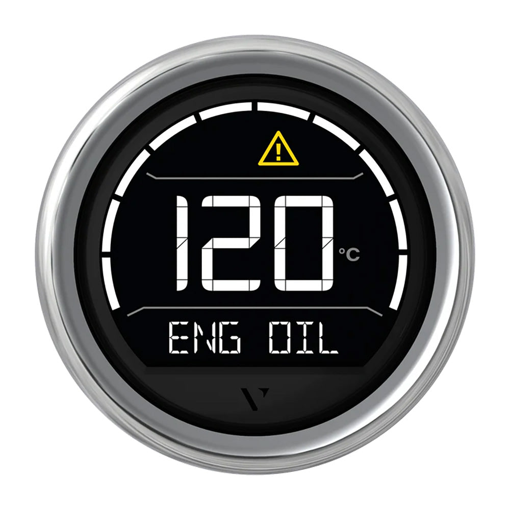 Veratron VL Digital 52 w/Round Chrome Bezel [B00205704] 1