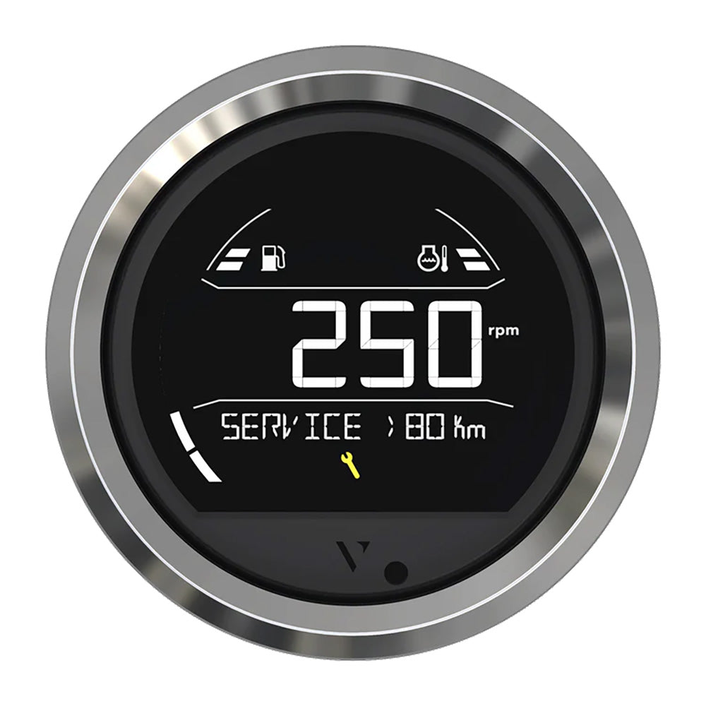 Veratron VL Digital 85 w/Triangular Chrome Bezel [B00205803] 1