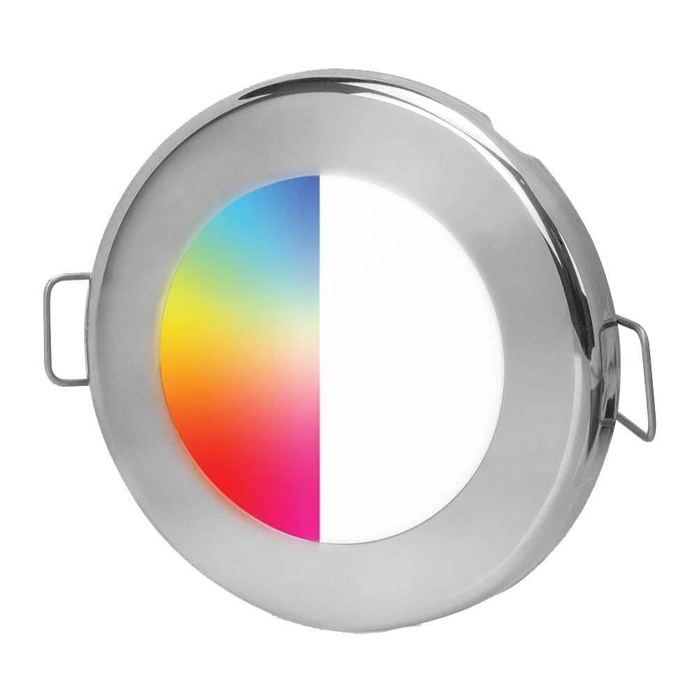 Hella Marine EuroLED75 RGBW Downlight - Stainless Steel Bezel [017884011] 1