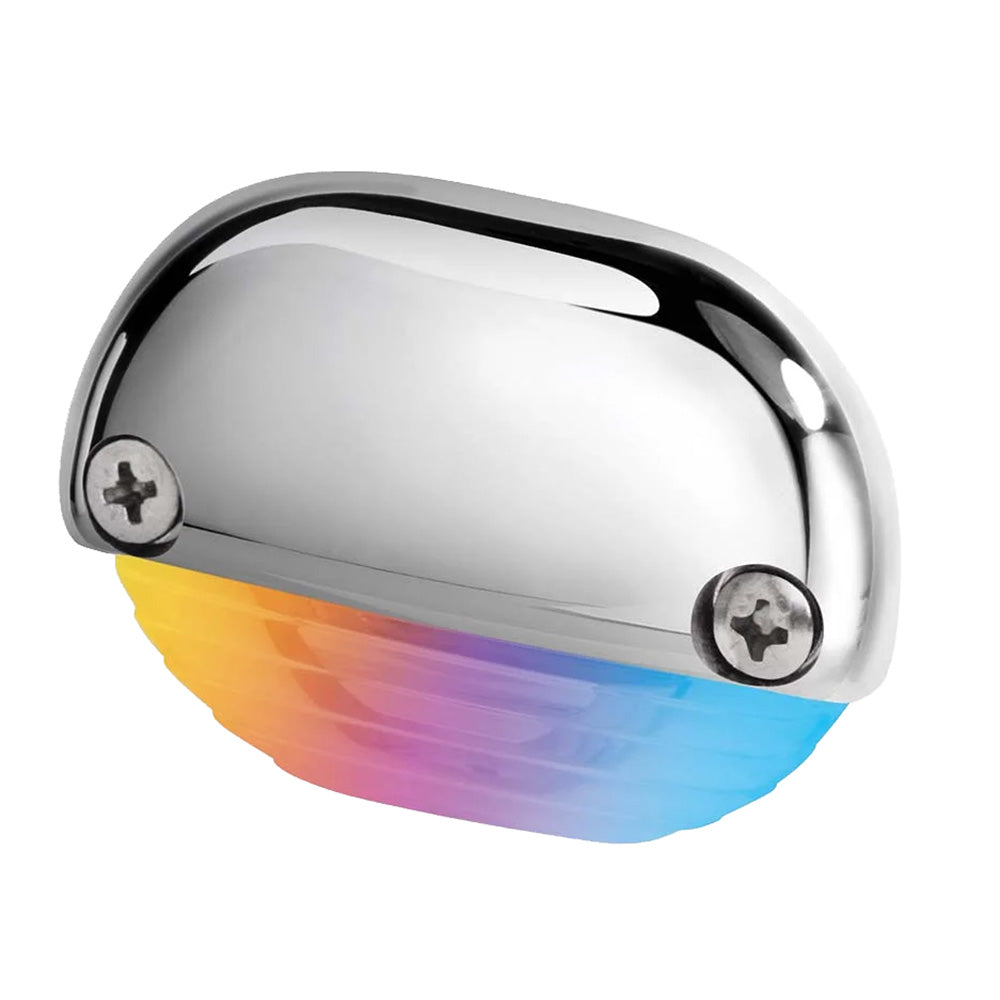 Hella Marine Apelo RGB Step Lamp - Stainless Steel Cap [958126551] 1