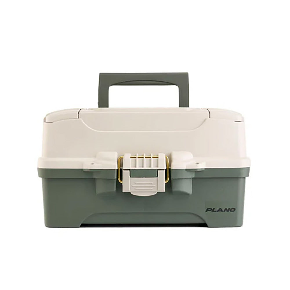 Plano Two-Tray Tackle Box - Green/Tan [P000404] 1