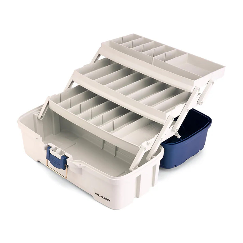 Plano Three-Tray Tackle Box - Blue/White [P000405] 2