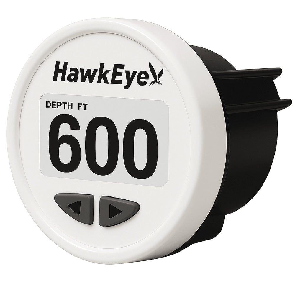 HawkEye DepthTrax Edge In-Dash Depth Finder - HD Color Display - 600' Max Depth - TM Transducer [DT3BX-TM] 2
