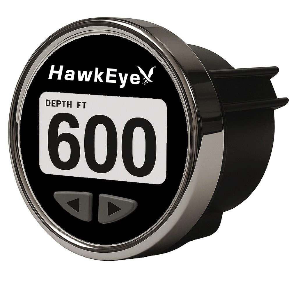 HawkEye DepthTrax Edge In-Dash Depth Finder - HD Color Display - 600' Max Depth - TM Transducer [DT3BX-TM] 4