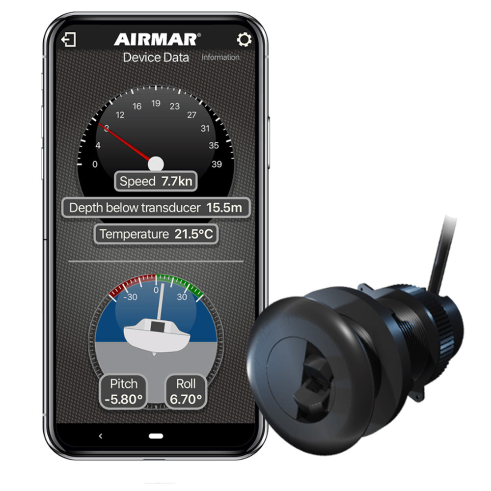 Airmar DST820-PV-N2 PSTI Plastic Thru-Hull w/Bluetooth 235kHz [DST820-PV-N2] 1
