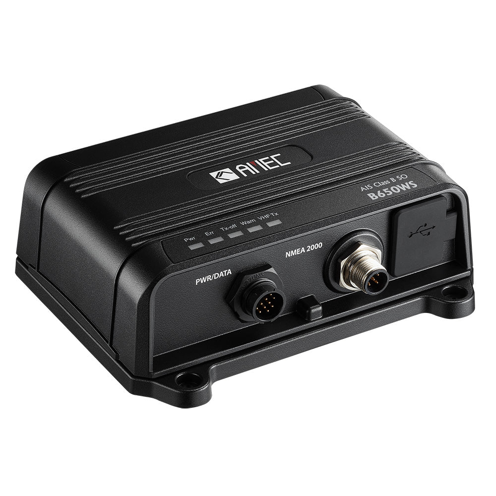 AMEC B650WS Class B AIS Transceiver w/WI-FI  VHF Antenna Splitter - 5W-SOTDMA, NMEA 2000, NMEA 0183, USB [AMEC-B650WS-010] 1