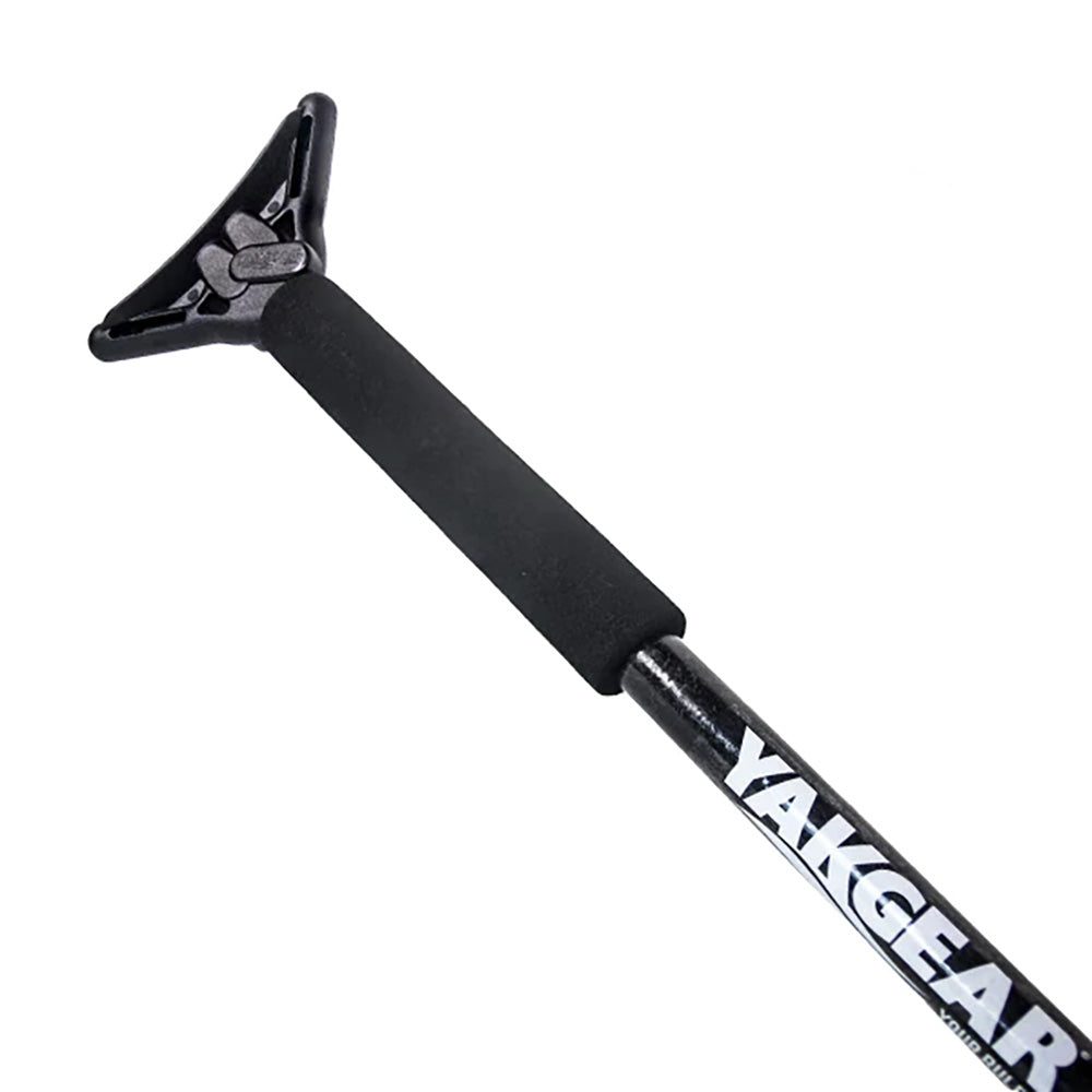 YakGear YakStick 6.5' Black Floating Stake-Out Anchor Stick w/Mudfoot [01-0079] 1