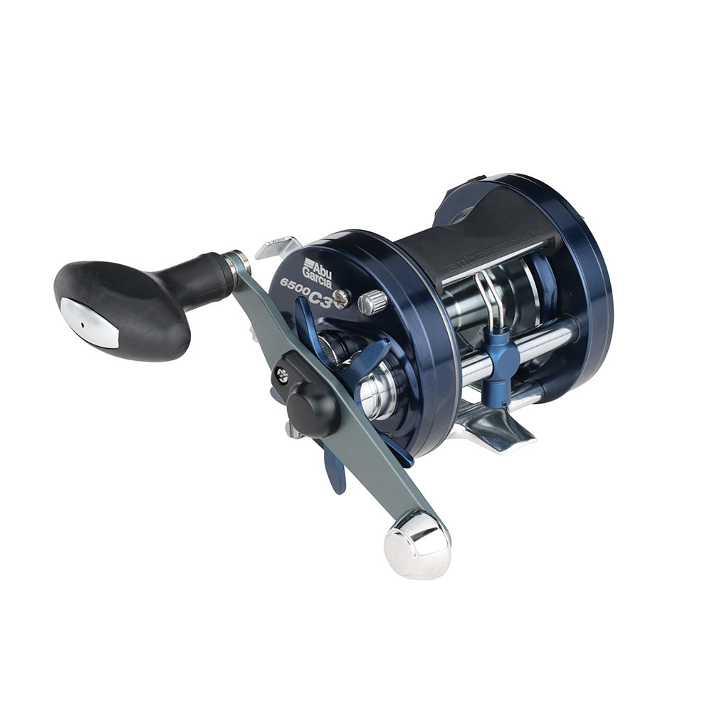 Abu Garcia Ambassadeur C3 Striper Round Baitcast Reel - Right Hand C3-6500STPSPC [1649441] 2