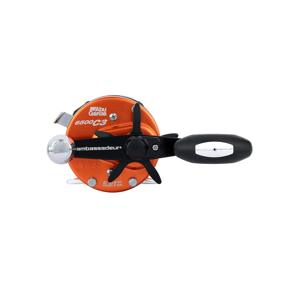 Abu Garcia Ambassadeur C3 6500 Catfish Round Baitcast Reel - Right Hand C3-6500CATSPC [1649438] 3