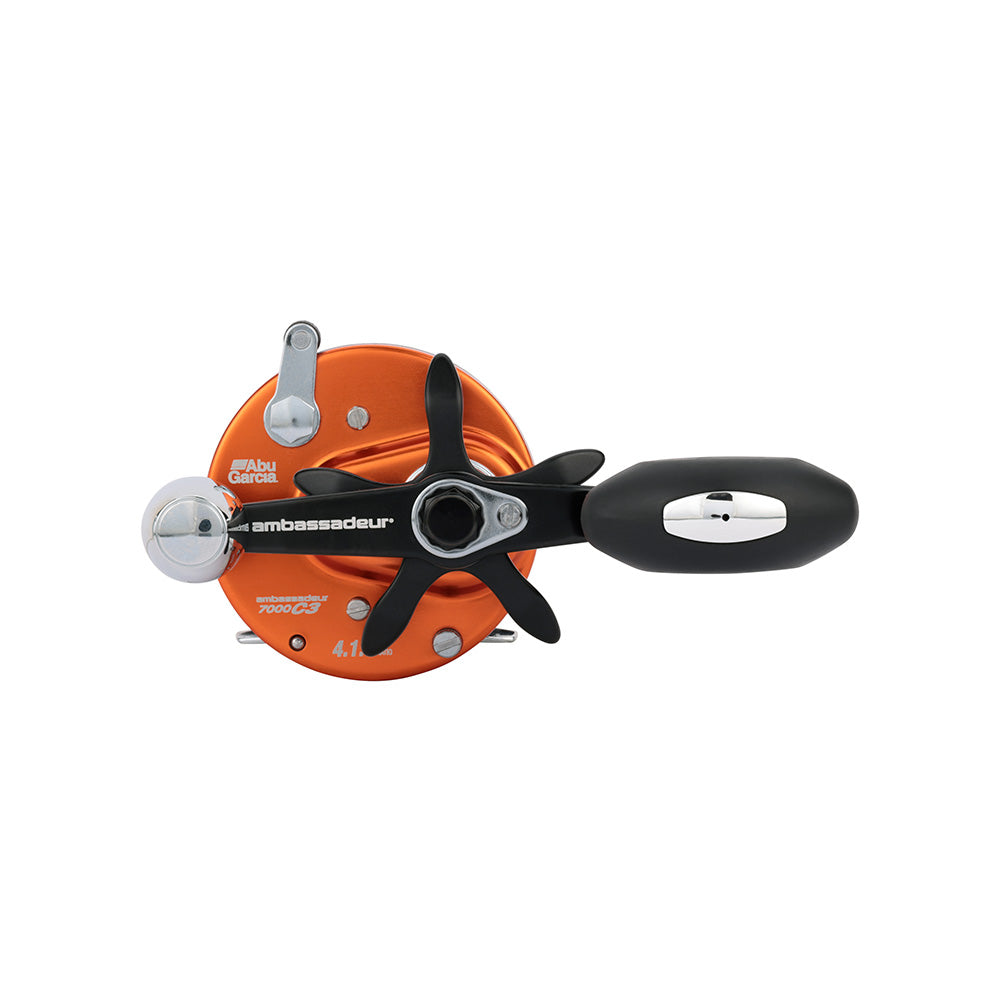 Abu Garcia Ambassadeur C3 7000 Catfish Round Baitcast Reel - Right Hand C3-7000CATSPC [1649439] 3