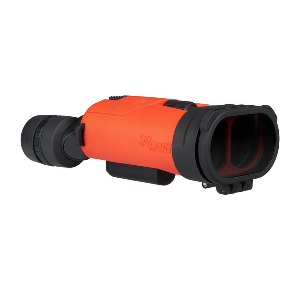 SIG SAUER ZULU6 HDX Marine Binocular w/Polarized Flip Lens - 16x42mm - Orange [SOZ6WP16M] 2