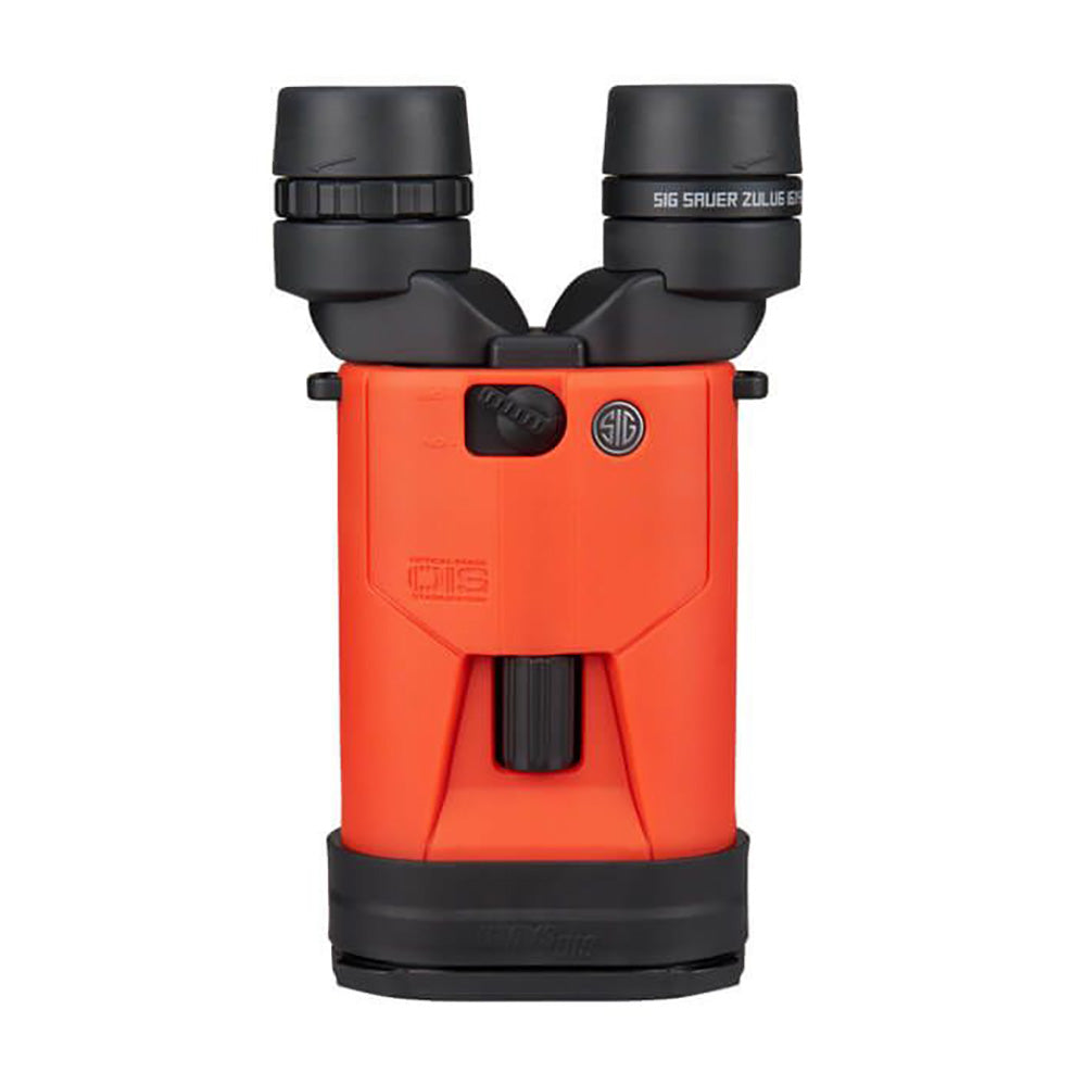 SIG SAUER ZULU6 HDX Marine Binocular w/Polarized Flip Lens - 16x42mm - Orange [SOZ6WP16M] 3