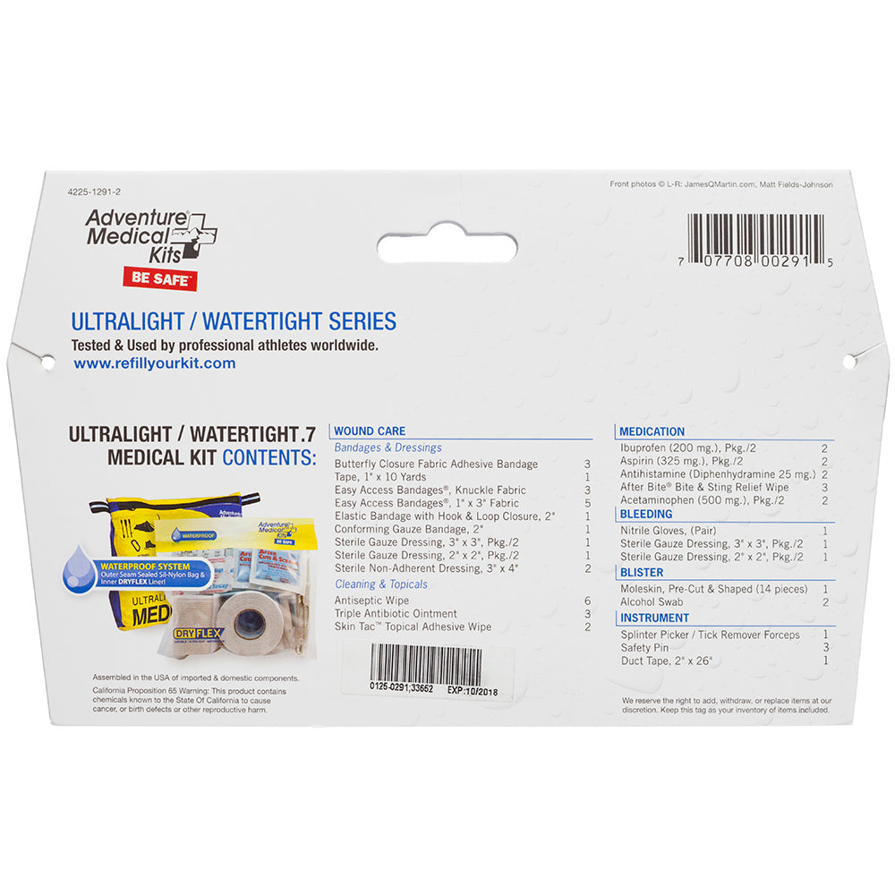 Adventure Medical Ultralight / Watertight .7 First Aid Kit [0125-0291] 3
