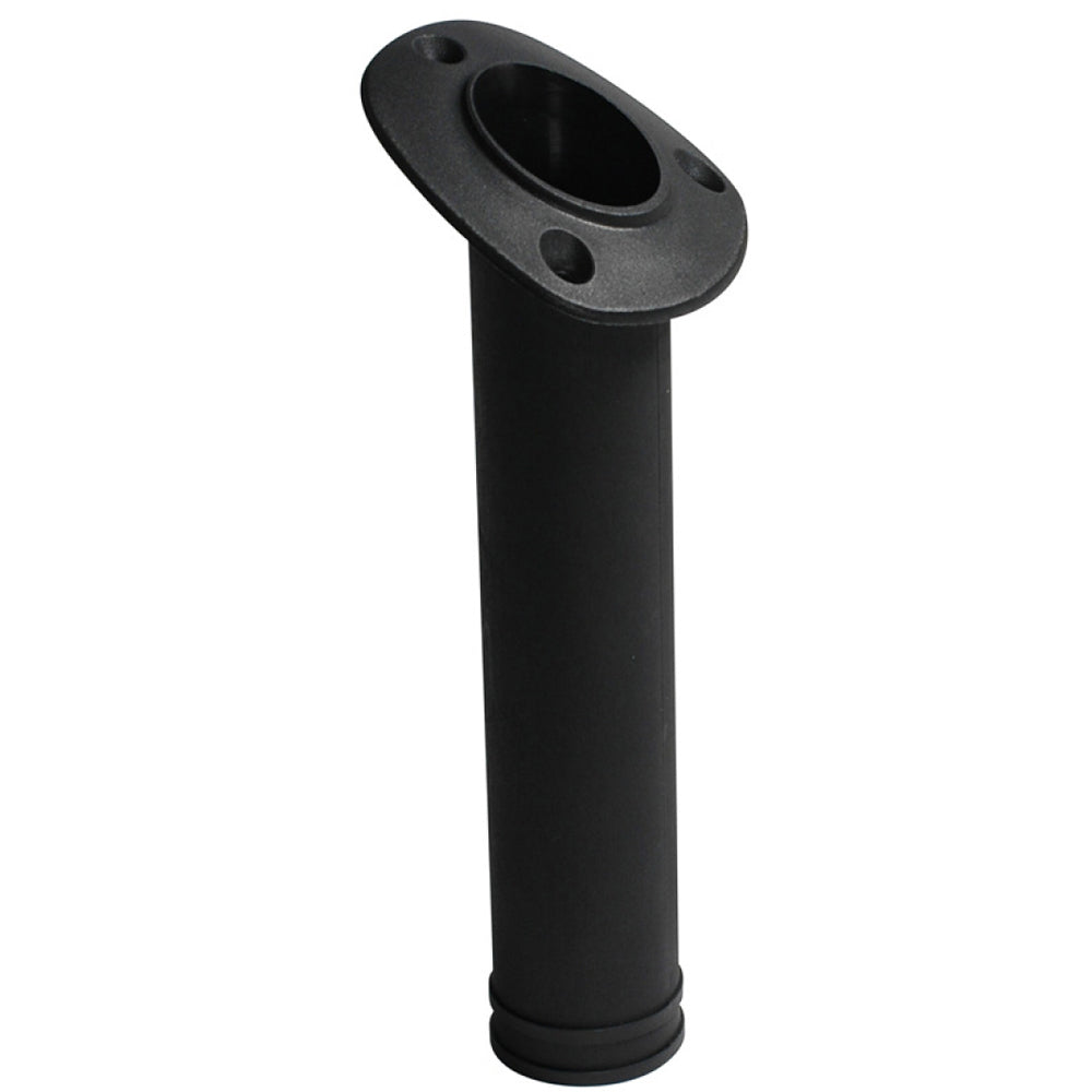 C.E. Smith Flush Mount 30 Degree Nylon Rod Holder - Black [55121A] 1