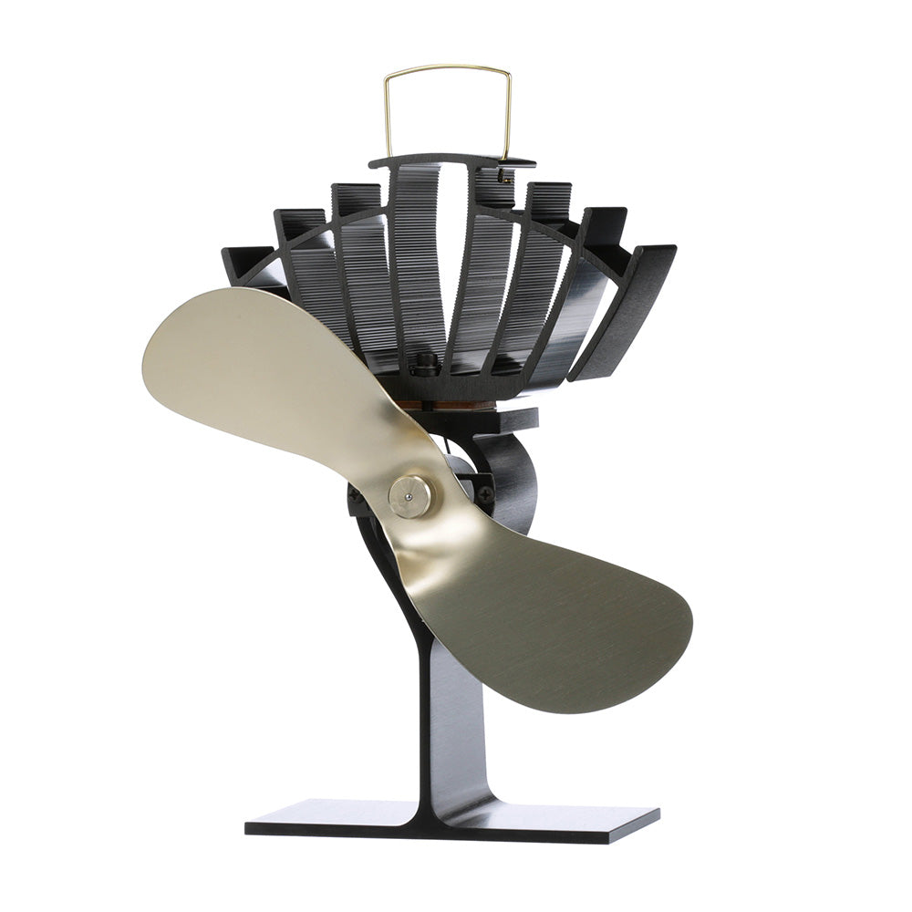 Ecofan by Caframo UltrAir 810CA Heat Powered Stove Fan - Gold Blade [810CABBX] 3
