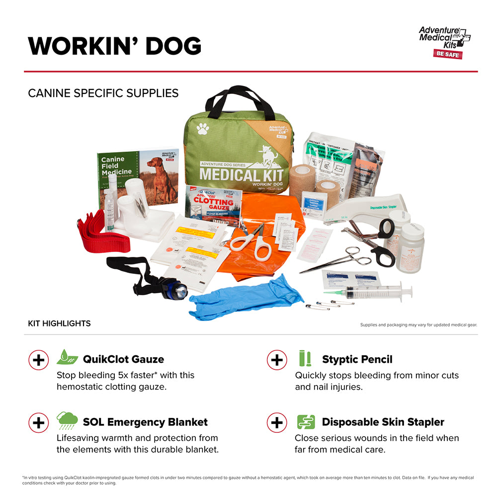 Adventure Medical Dog Series - Workin Dog First Aid Kit [0135-0100] 4