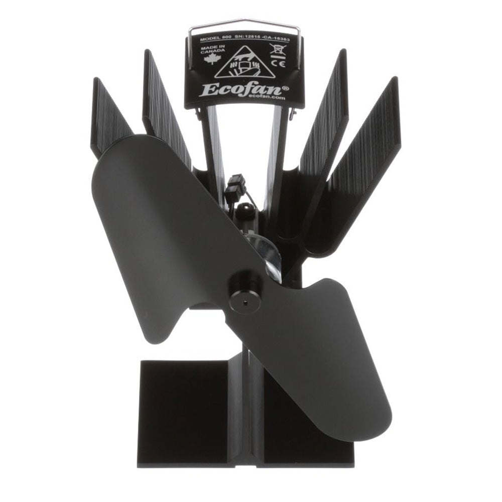 Ecofan by Caframo Original Heat Powered Stove Fan - Black Blade [800CAXBX] 3