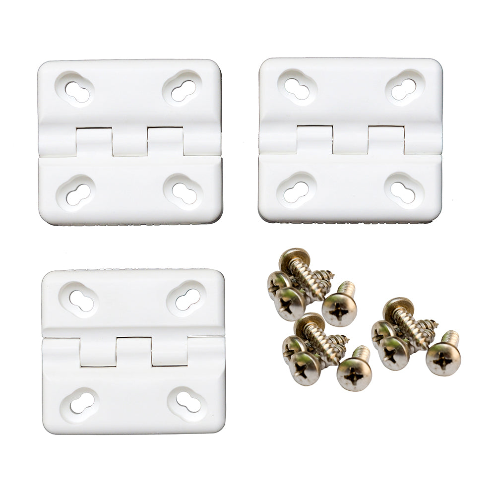 Cooler Shield Replacement Hinge f/Coleman  Rubbermaid Coolers - 3-Pack [CA76313] 1