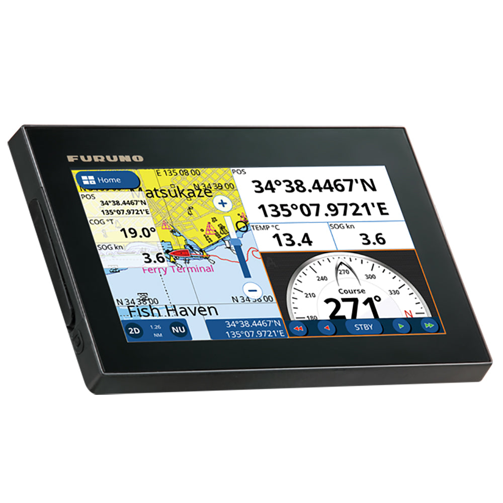 Furuno GP1871F 7" GPS/Chartplotter/Fishfinder 50/200, 600W, 1kW, Single Channel  CHIRP [GP1871F] 1