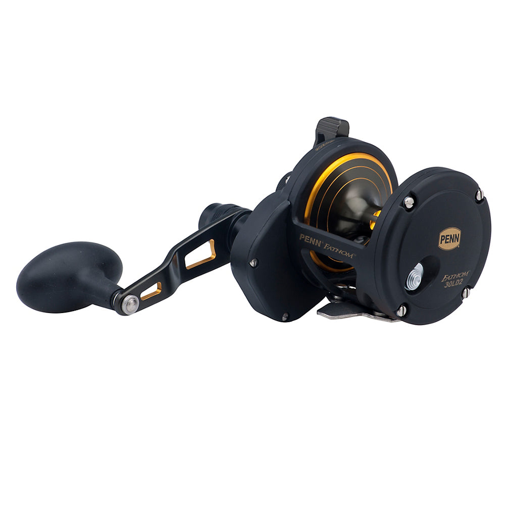 PENN FTH30LD2 Fathom Lever Drag 2 Speed Conventional Reel [1292933] 2
